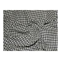 Boucle Check Coat Weight Fabric