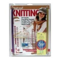 boye i taught myself knitting kit with dvd