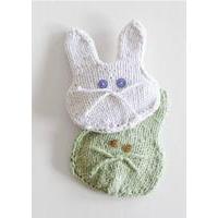 Boo-Boo Bunny in Blue Sky Organic Cotton Worsted (T16)