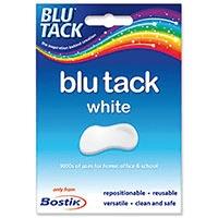 bostik blu tack mastic white non toxic adhesive 60g