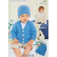 Boy\'s Cardigan, Hat and Blanet in Sirdar Snuggly DK (4440)