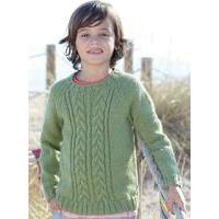 Boys Cable Sweaters in Sirdar Supersoft Aran (2455)