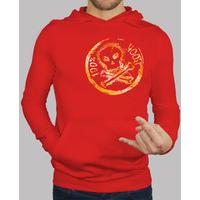 boy, jersey hooded red