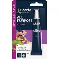 Bostik All Purpose Clear Glue 20ml Pack of 6 80207
