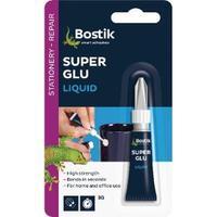 bostik all purpose super glue 3g tube pack of 12 80607