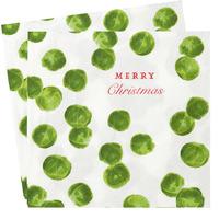 Botanical Sprout Paper Party Napkins