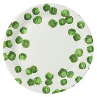 Botanical Sprout Paper Party Plates