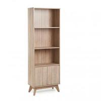 Bookcase with 2 low doors in 3D ...