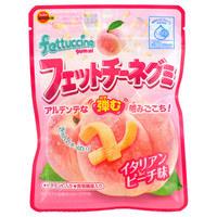 Bourbon Fettuccine Gummi Italian Peach Gummy Candy