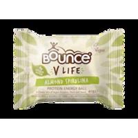 Bounce V Life Vegan Protein Energy Ball Almond Spirulina , 40gr