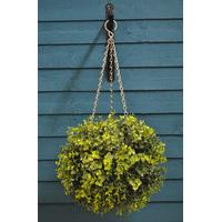 Box Leaf Effect Artificial Topiary Ball by Gardman