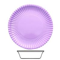 Bowls Card 15cm Lilac 10\'s