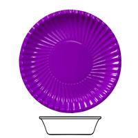 Bowls Card 15cm Purple 10\'s