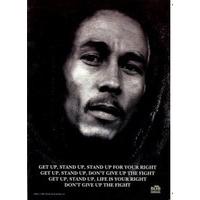 Bob Marley Get Up Stand Up Postcard