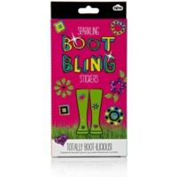 Boot Bling Glitter Holographic Sticker