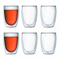 Bodum Pavina Glass Double Wall 0.35L Set of 6