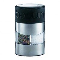 Bodum Twin Manual Salt and Pepper Grinder with Silicone Band