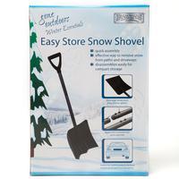 Boyz Toys Easy Store Snow Shovel, Black