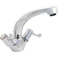 boston chrome effect monobloc tap