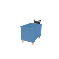 BOX MOBILE PALLET BLUE927X584X508MM WITH HANDLE 2f+2SWX102 NY+TG