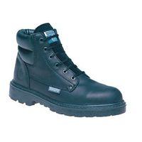 BOOT-SAFETY BLACK WAXY-UNISEX SI...