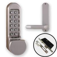 Borg 5103 Combination Lock (Flat Knob & Handle) + Euro Lock