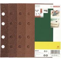 Bosch 2607019495 Orbital Sandpaper Set Hook & Loop Perf. 185 x 93m...