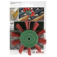 Bosch 2609256543 Nylon Wheel Brush Ø 100mm Shank Ø 6mm