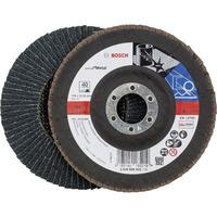 bosch 2608606922 flap disc 125 x 2223mm 40 grit for metal long life