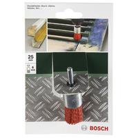 Bosch 2608622114 Wire Pencil Brush Ø 15mm Steel Wire 0.2mm Shank Ø 6mm