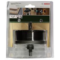 Bosch 2609255633 Hole Saw Set 68 to 100x31mm 5-pieces & Arbor /Cen...