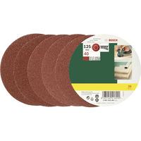 Bosch 2607019494 Orbital Sandpaper Hook & Loop Perf. 120 G Ø 125mm...