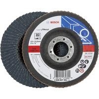 Bosch 2608607351 Flap Disc 115 x 22.23mm 80 Grit for Metal