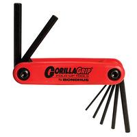 Bondhus 12592 Gorillagrip® 1.5 to 6mm 7 Piece Hex Key Set
