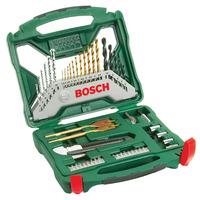 bosch 2607019327 titanium 50 piece x line drill screwdriver bit a