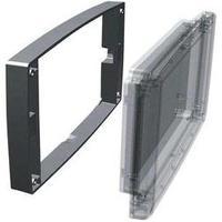 Bopla 93143526 C 1435 WR-7024 Circum Wall Frame (L x W x H) 140 x 72.3 x 18 mm Graphite Compatible with Control panel m