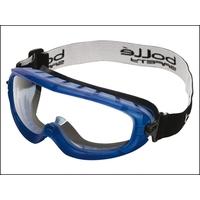 Bolle Atom Safety Goggles Clear - Ventilated Foam Seal