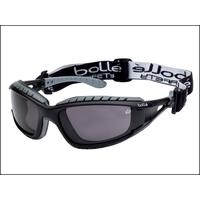 Bolle Tracker Safety Glasses Vented Smoke