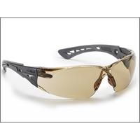 boll safety rush platinum safety glasses twilight