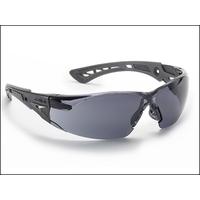 Bollé Safety Rush+ Platinum Safety Glasses Smoke