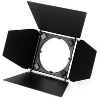 bowens 4 way barn door and gel filter holder for maxilite reflector