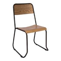 Bolero Urban Wood & Metal Sidechair (Pack of 2) Pack of 2