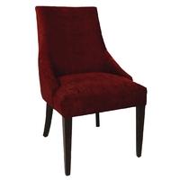 bolero dark red finesse dining chairs pack of 2 pack of 2