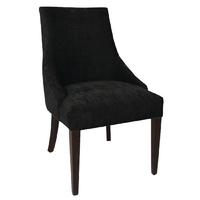 Bolero Black Finesse Dining Chairs (Pack of 2) Pack of 2