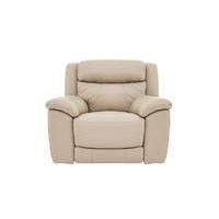 Bounce Leather Recliner Armchair