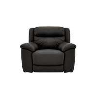 Bounce Leather Recliner Armchair