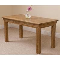 Bordeaux Rustic Solid Oak 6FT (180cm) Dining Table