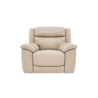 Bounce Leather Recliner Armchair