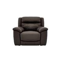 Bounce Leather Recliner Armchair