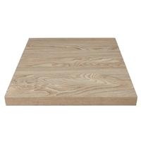 bolero square table top antique natural 700mm